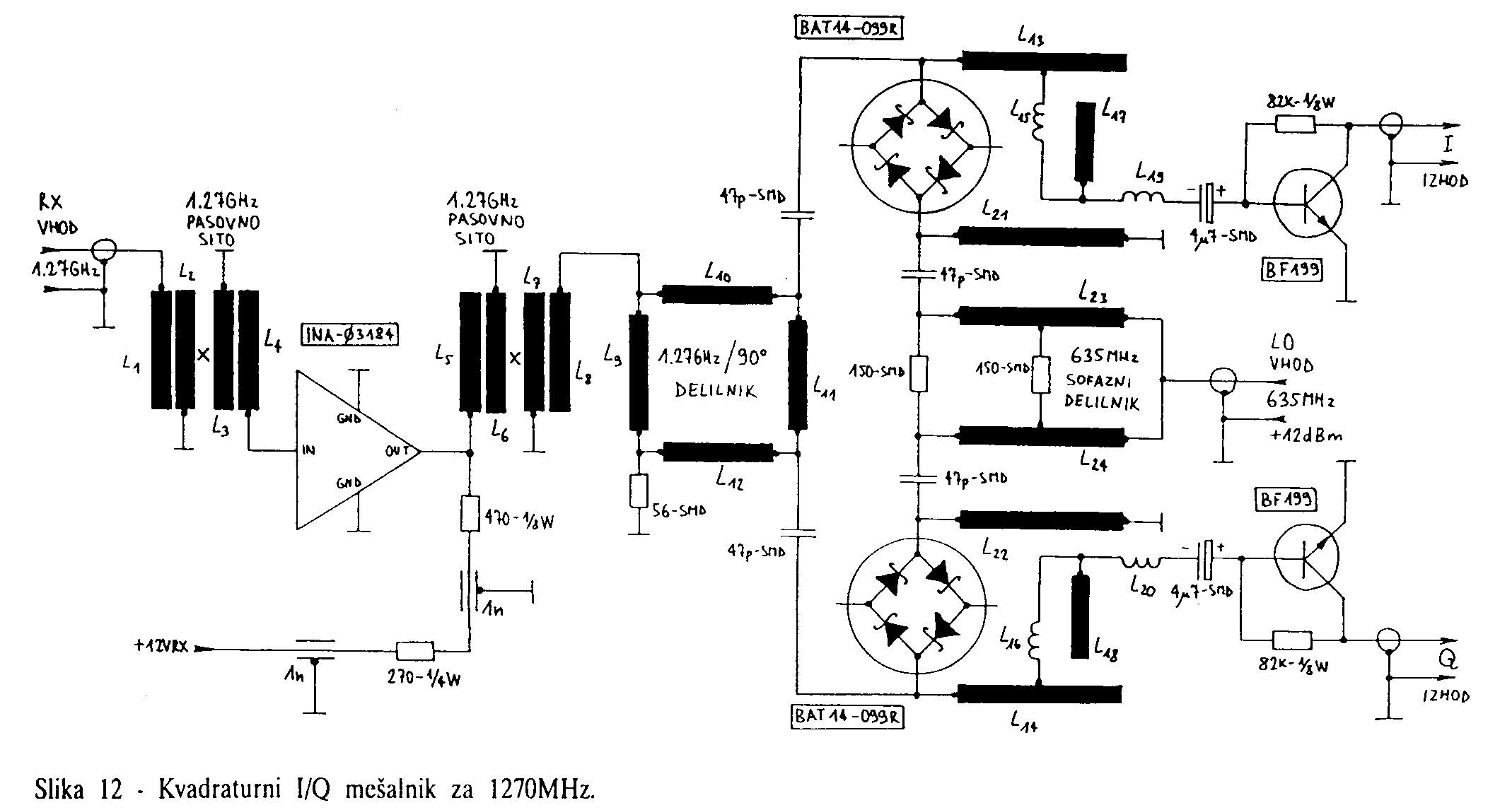 Schema mixer in quadratura